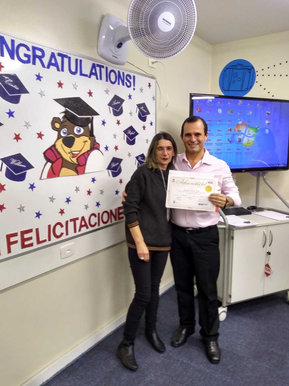 Cerimônia de entrega de diplomas. da unidade Penha